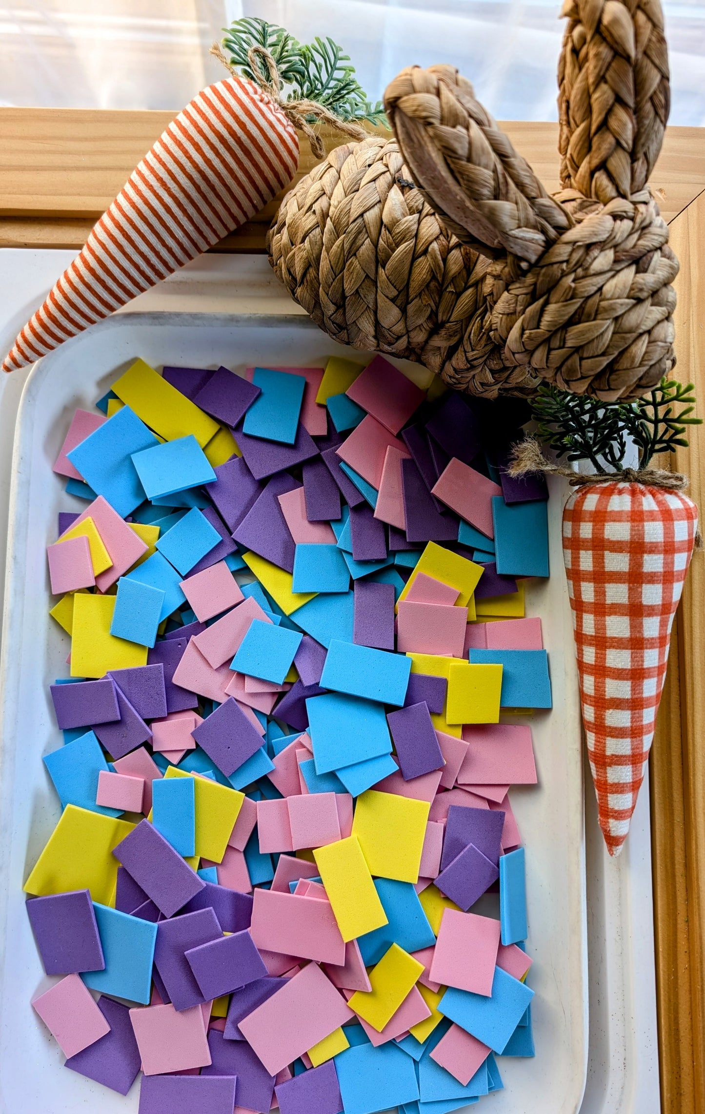 Foam sensory table filler- Easter