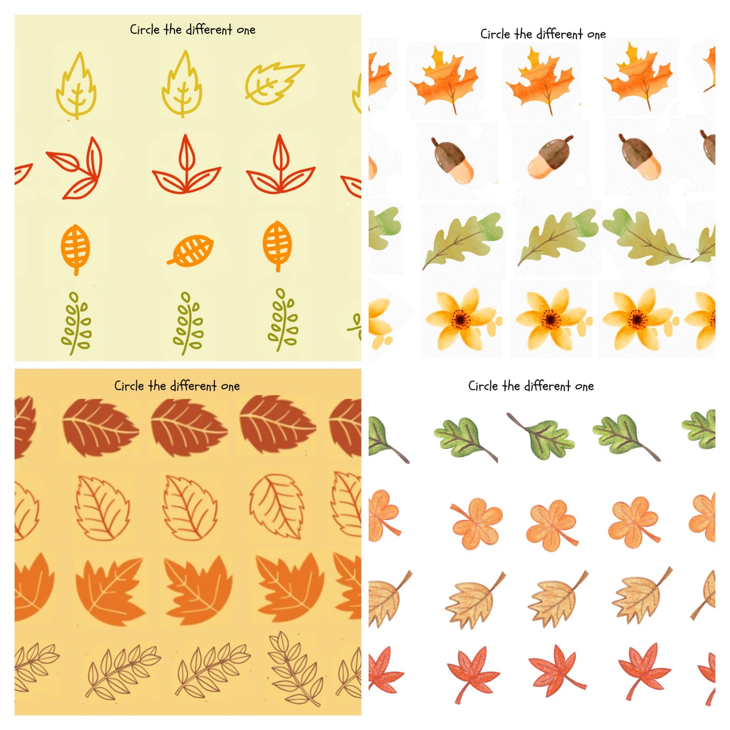 Fall digital download bundle