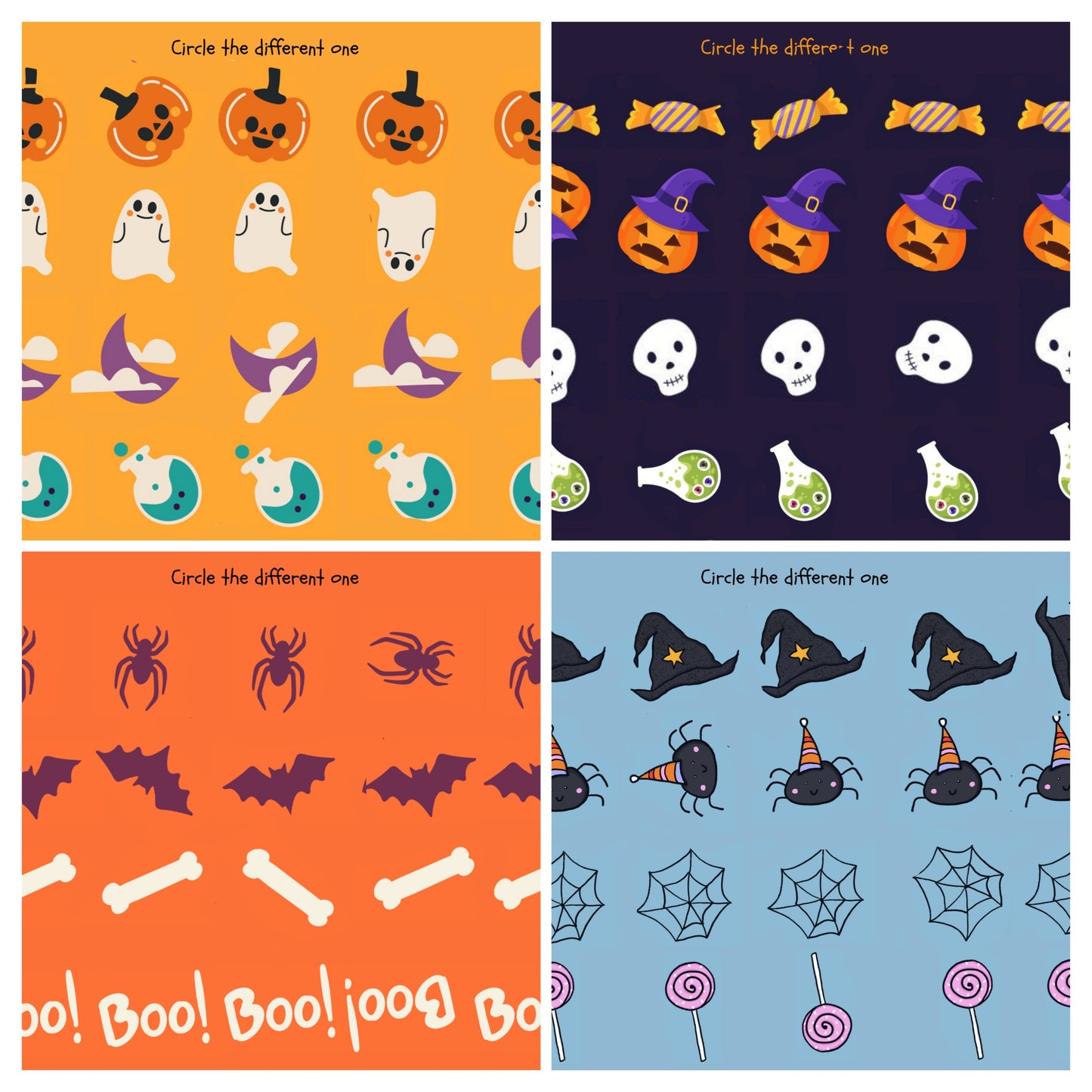 Halloween digital download bundle