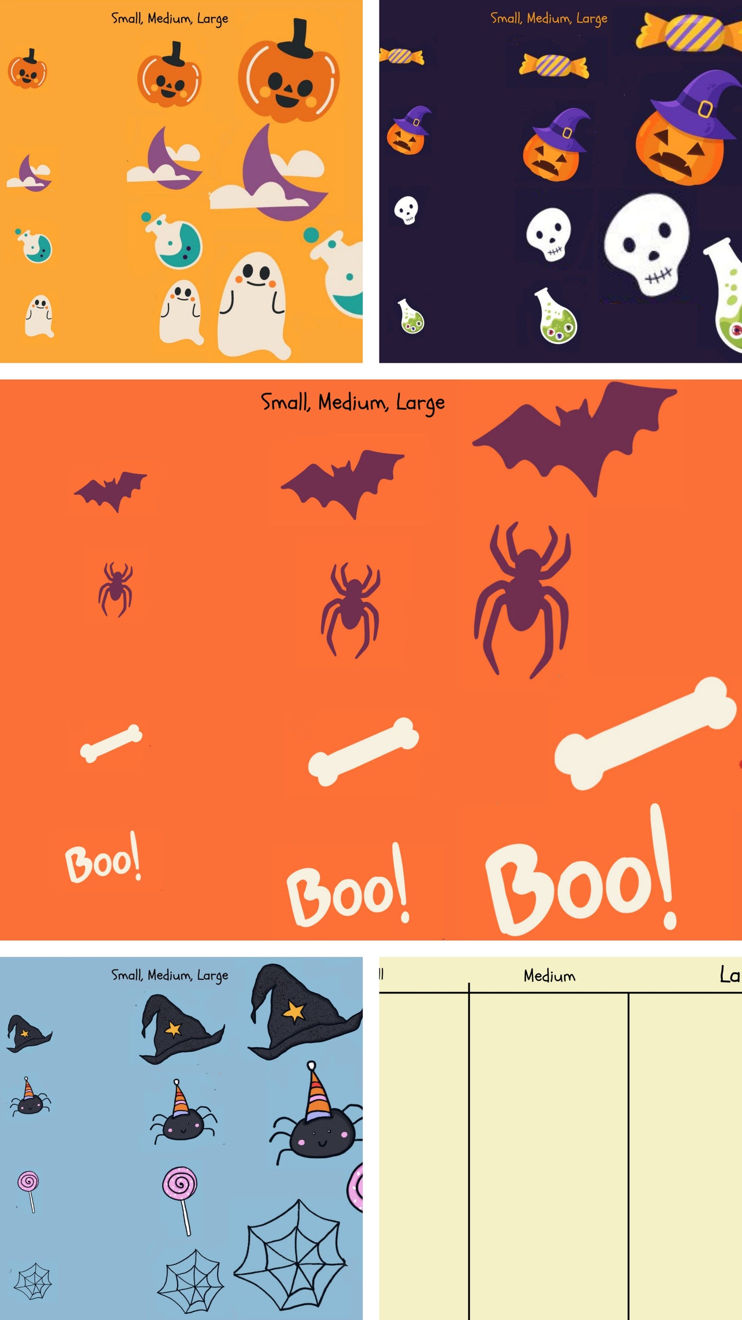 Halloween digital download bundle