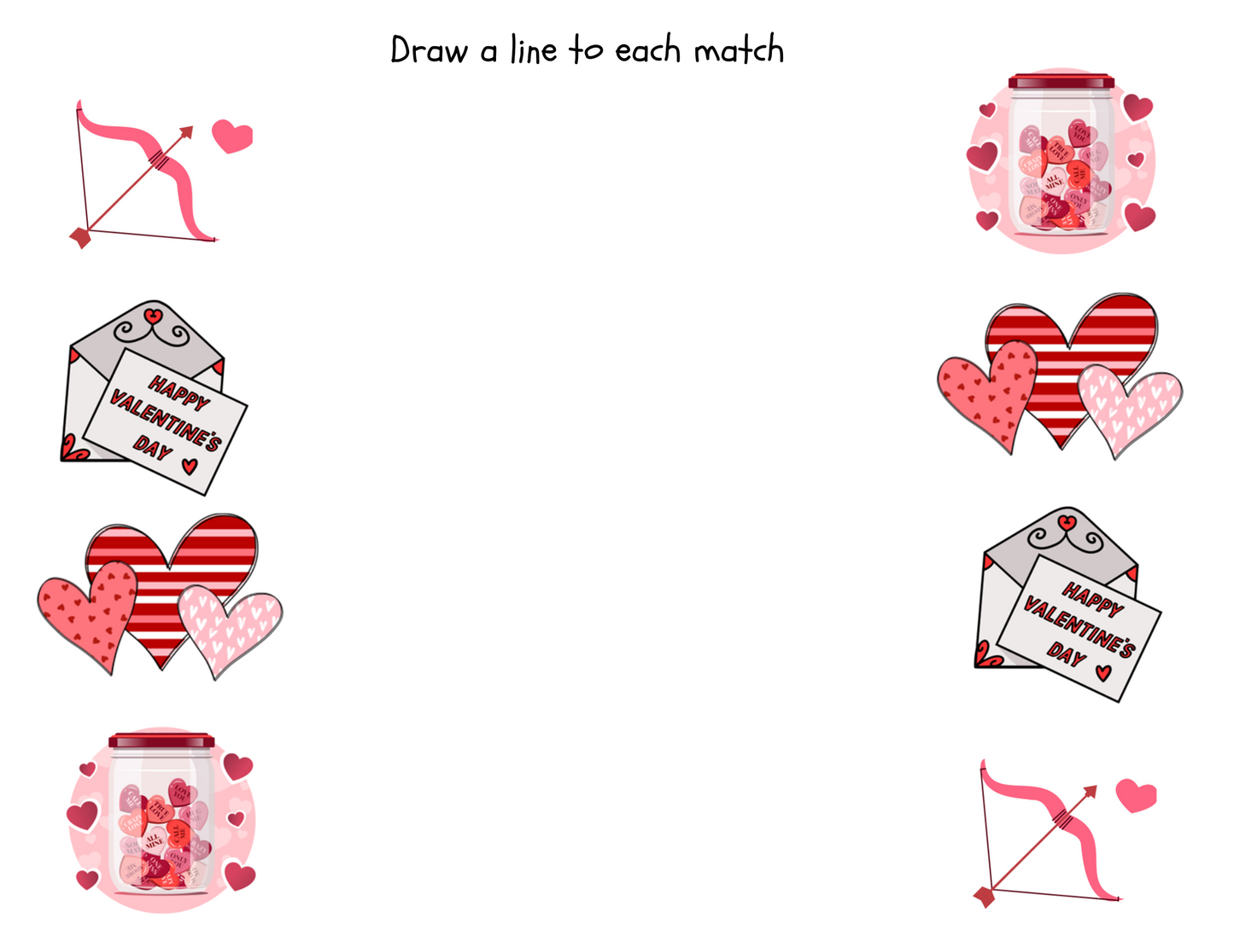 Valentines Educational Digital Download Bundle