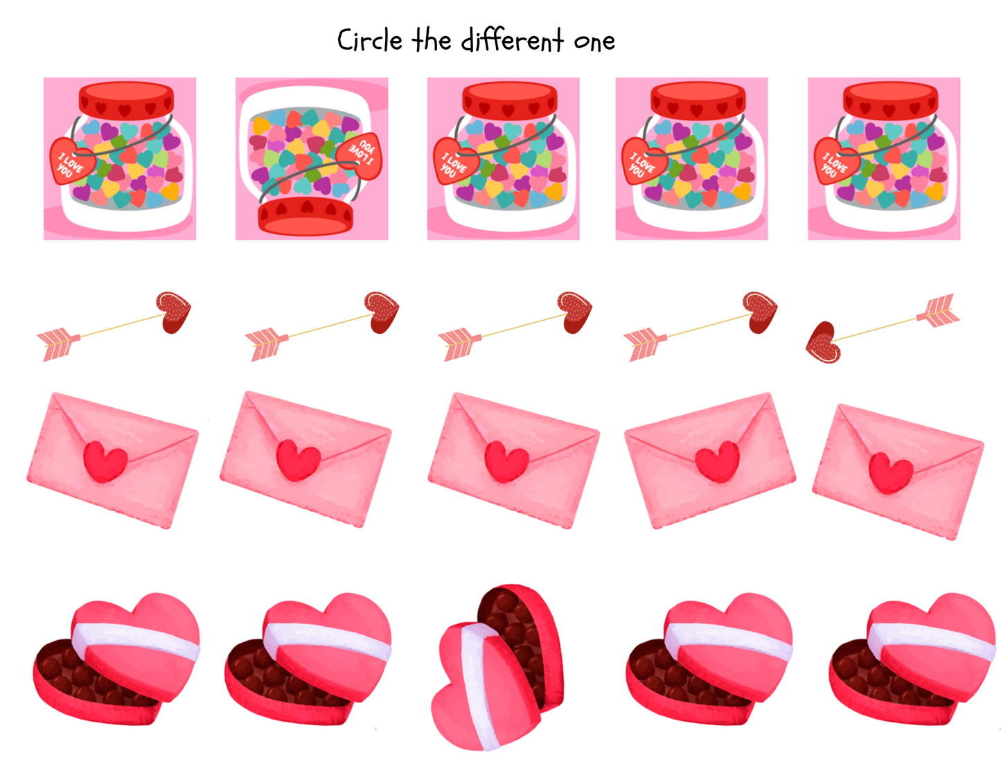 Valentines Educational Digital Download Bundle