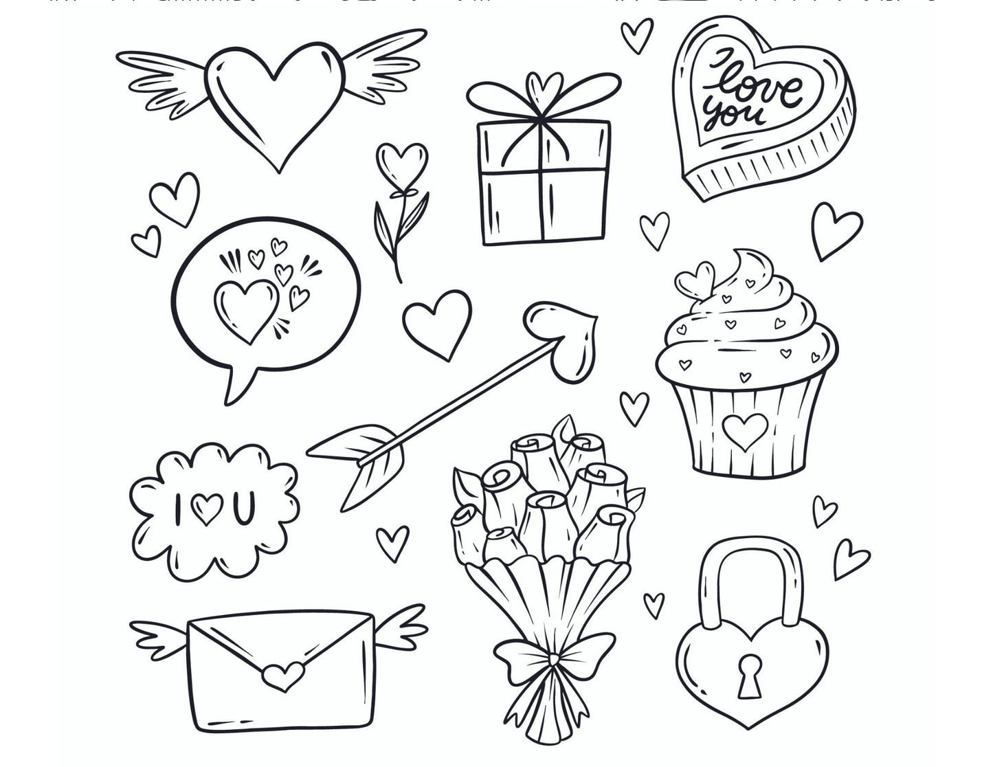 Valentines Educational Digital Download Bundle