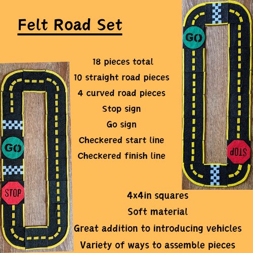 Felt Road Set