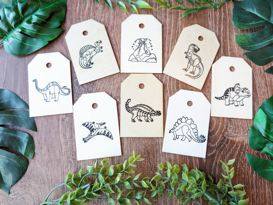 Dinosaur wooden pictures