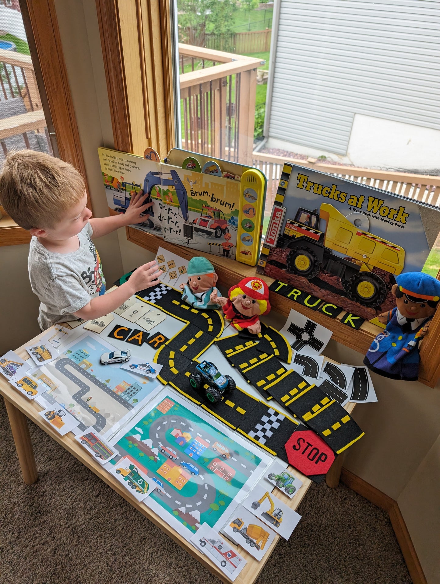 Vehicle Themed Sensory Table Digital Download