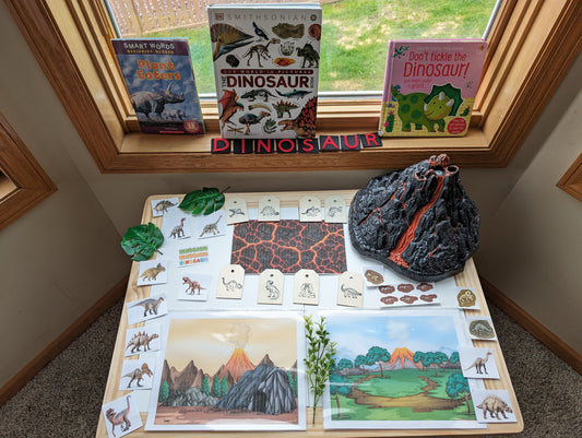 Dinosaur Themed Sensory Table Digital Download