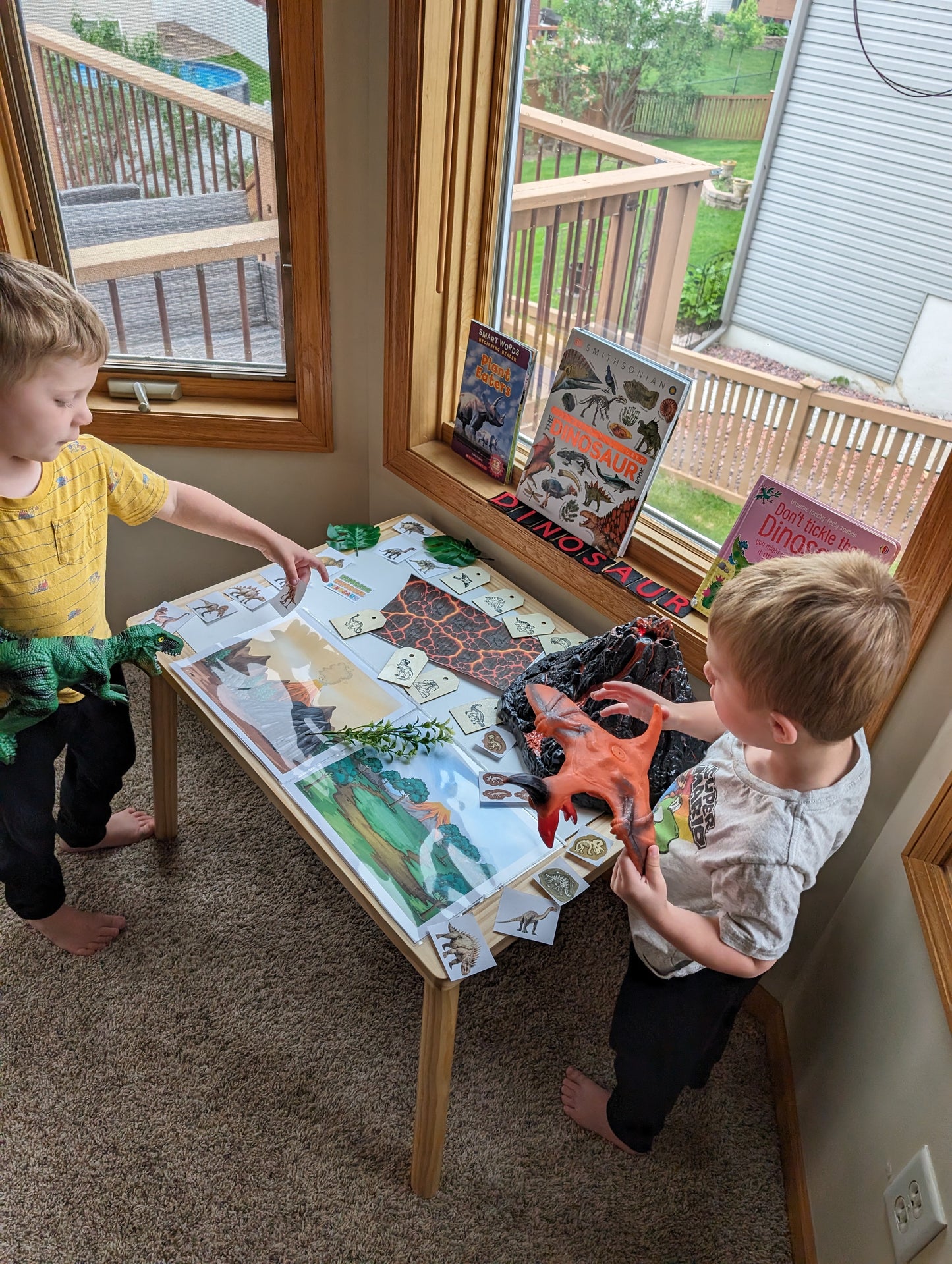 Dinosaur Themed Sensory Table Digital Download