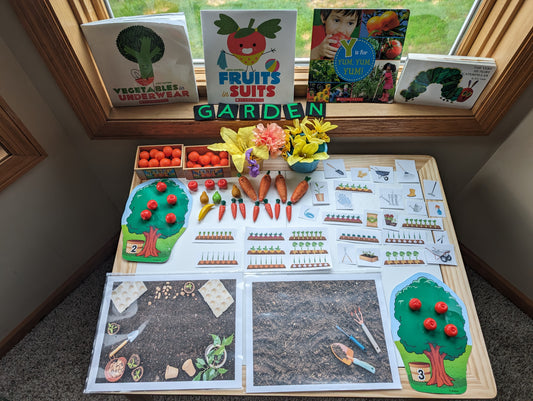 Gardening Themed Sensory Table Digital Download