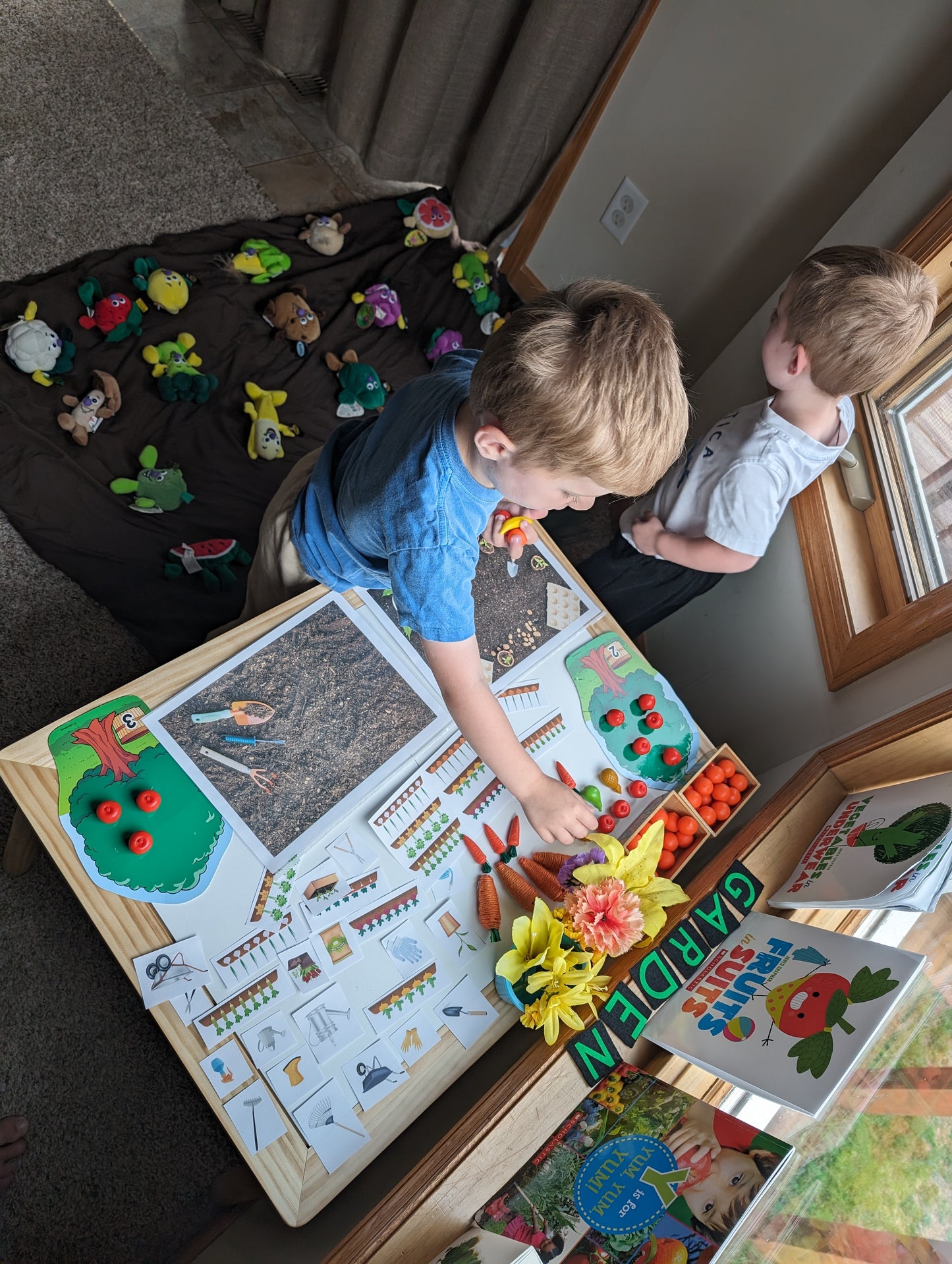 Gardening Themed Sensory Table Digital Download