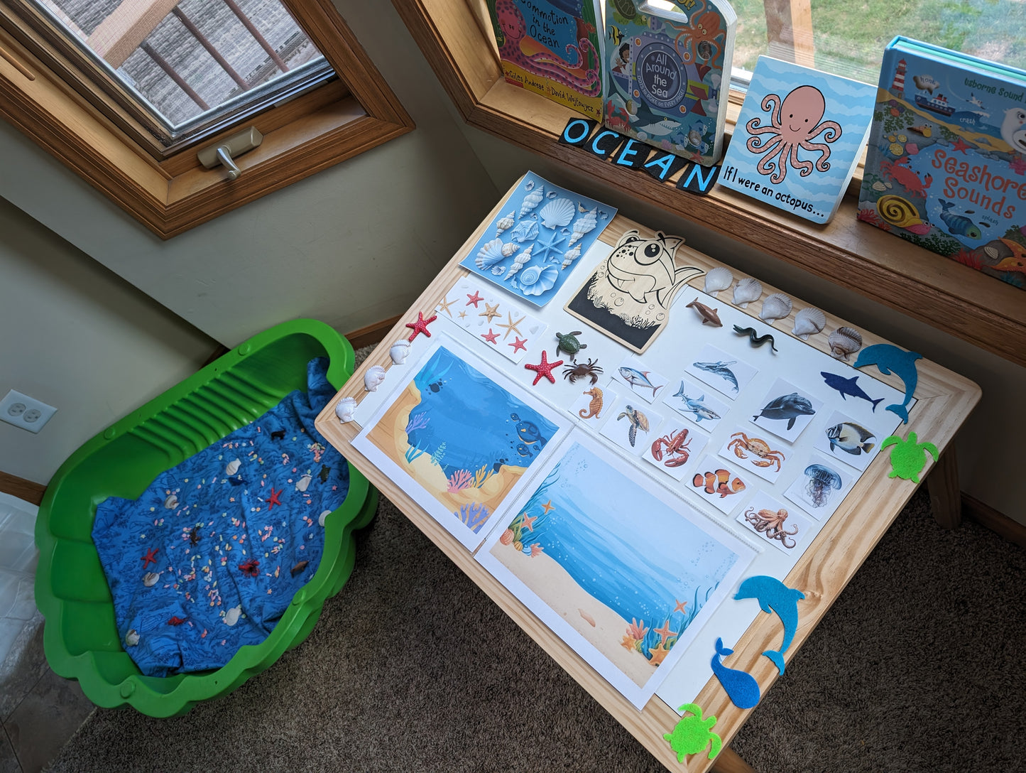 Ocean Themed Sensory Table Digital Download