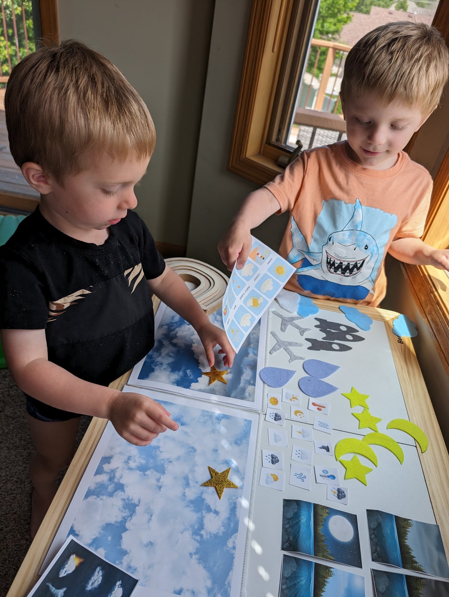 Weather Themed Sensory Table Digital Download