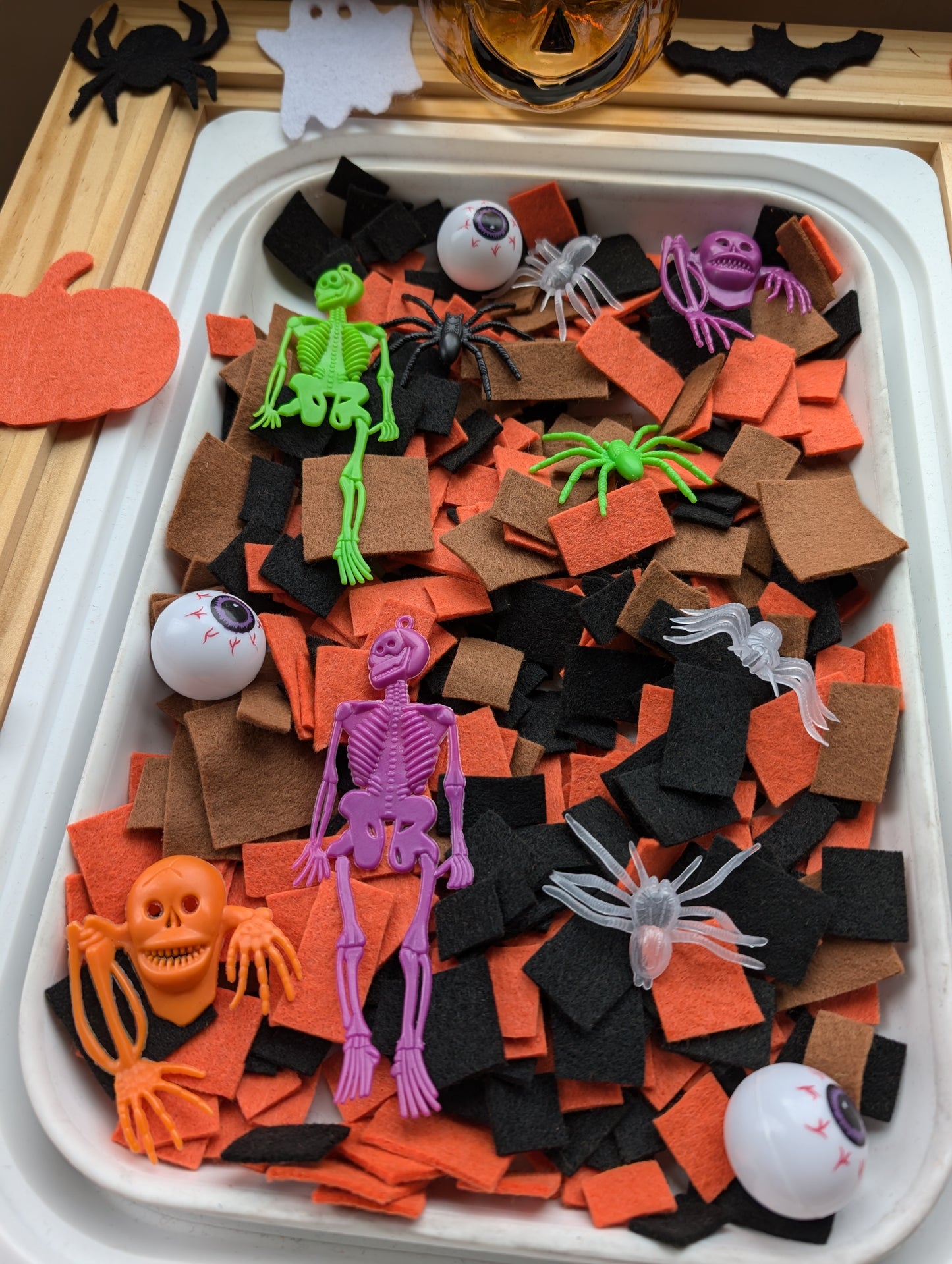 Felt sensory table filler-Halloween set 2