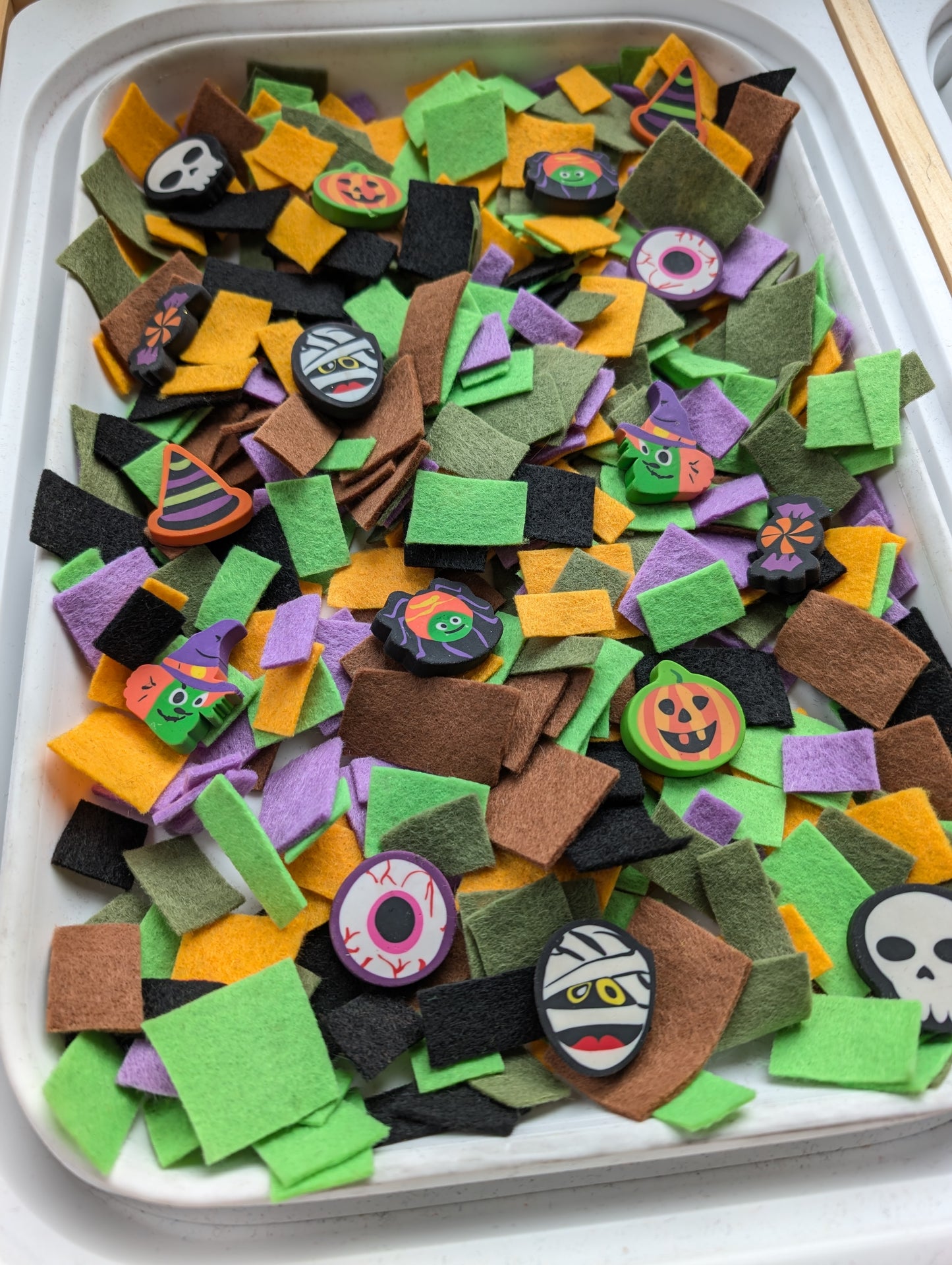 Felt sensory table filler-Halloween set 1