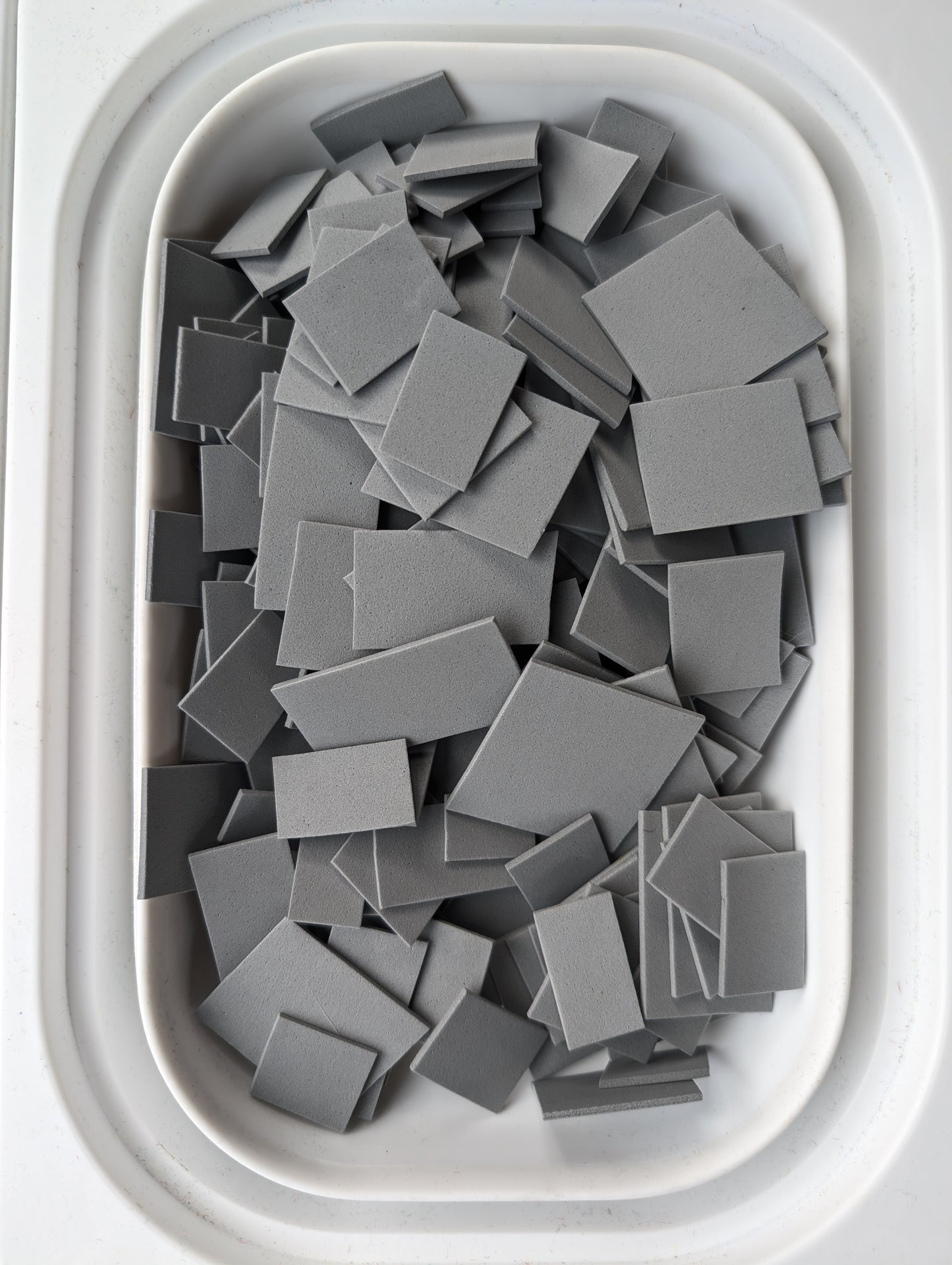 Foam sensory table filler-Grey