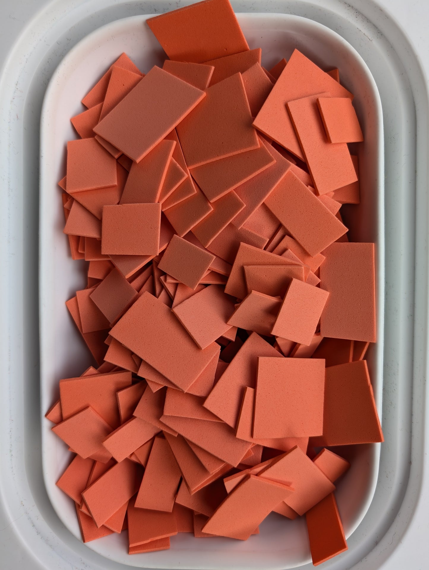 Foam sensory table filler-Orange