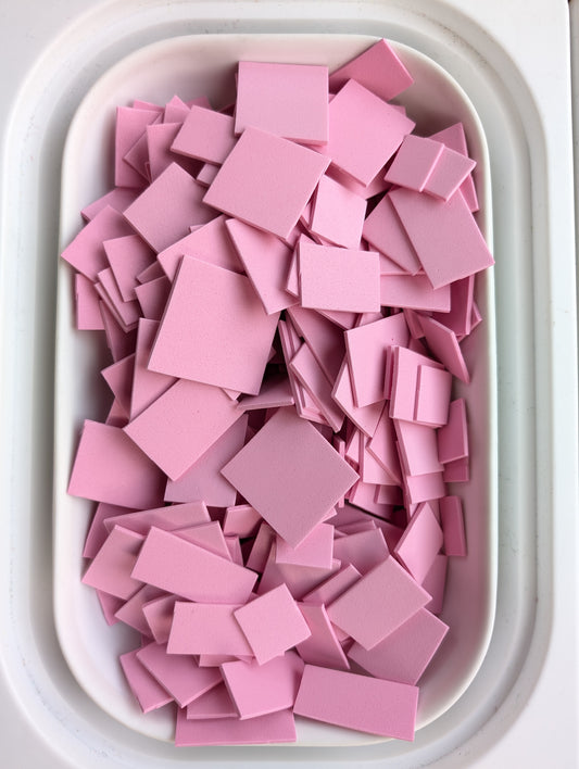 Foam sensory table filler-Pink