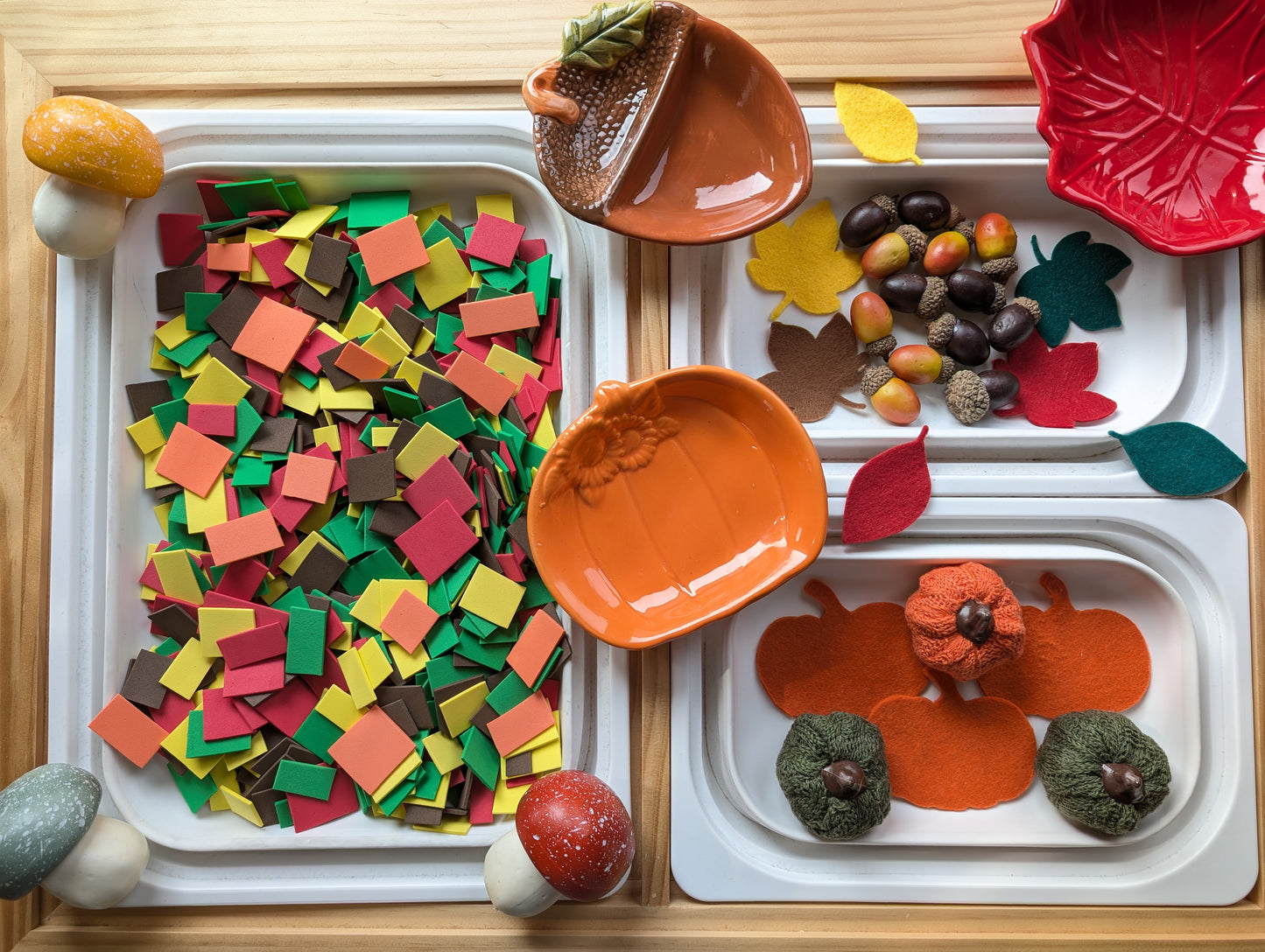 Foam sensory table filler-Fall