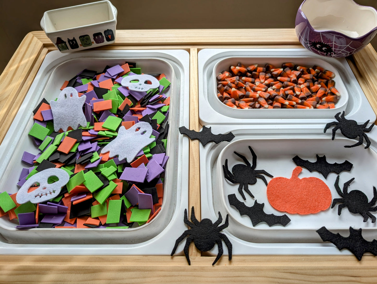 Foam sensory table filler-Halloween set 1