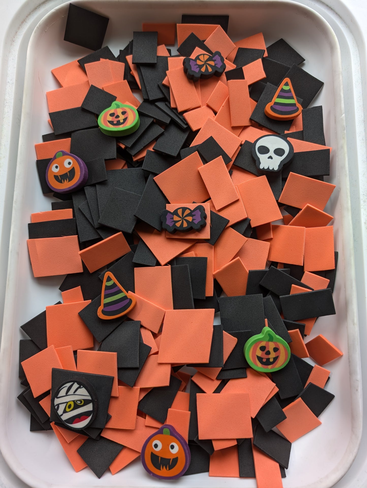 Foam sensory table filler-Halloween set 2