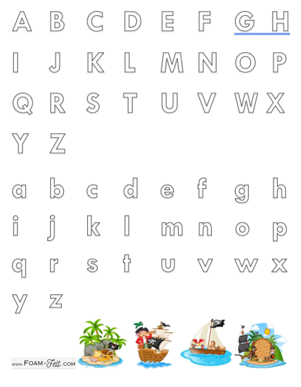 Alphabet Write the Room Bundle-12 Themes-Digital Download