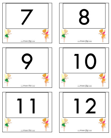 Write the Room-Fairies-Numbers 1-20 Activity Digital Download