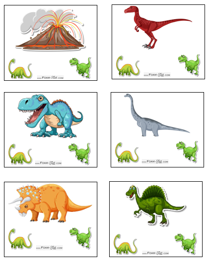 Write the Room-Dinosaur-iSpy Picture Activity Digital Download