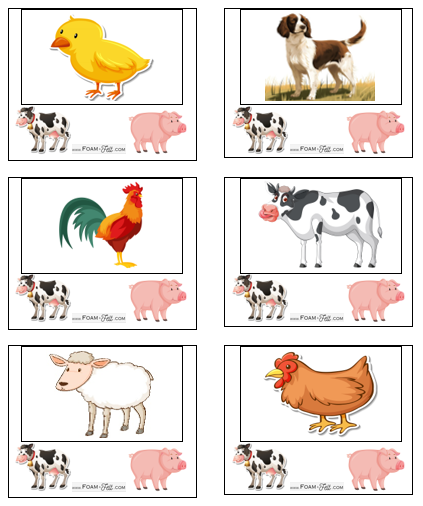 Write the Room-Farm-iSpy Picture Activity Digital Download