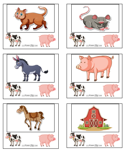 Write the Room-Farm-iSpy Picture Activity Digital Download