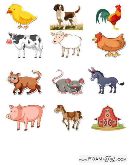 Write the Room-Farm-iSpy Picture Activity Digital Download