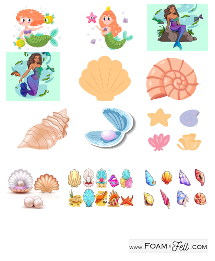 Write the Room-Mermaid-iSpy Picture Activity Digital Download