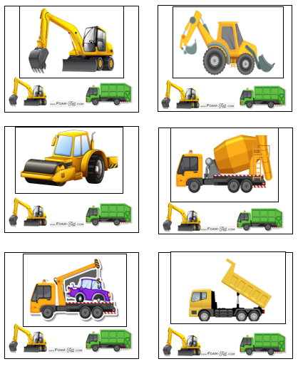 Write the Room-Vehicles-iSpy Picture Activity Digital Download