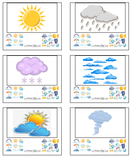 Write the Room-Weather-iSpy Picture Activity Digital Download