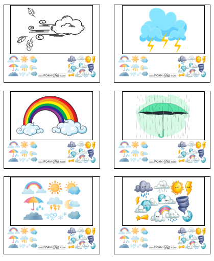 Write the Room-Weather-iSpy Picture Activity Digital Download