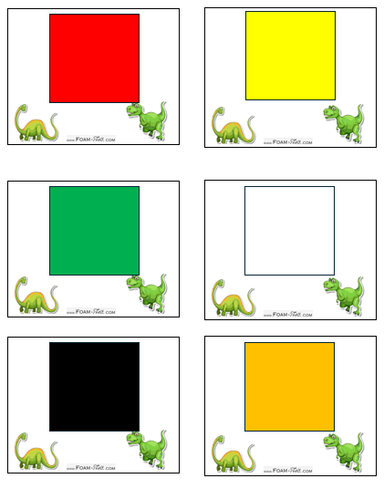 Write the Room-Dinosaur-Colors and Shapes Activity Digital Download