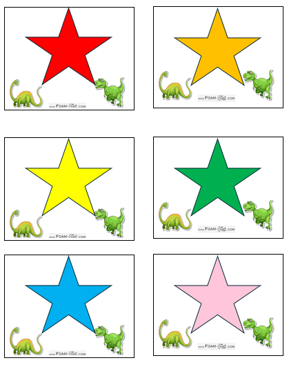 Write the Room-Dinosaur-Colors and Shapes Activity Digital Download