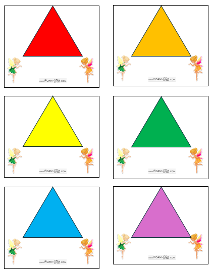 Write the Room-Fairy-Colors and Shapes Activity Digital Download