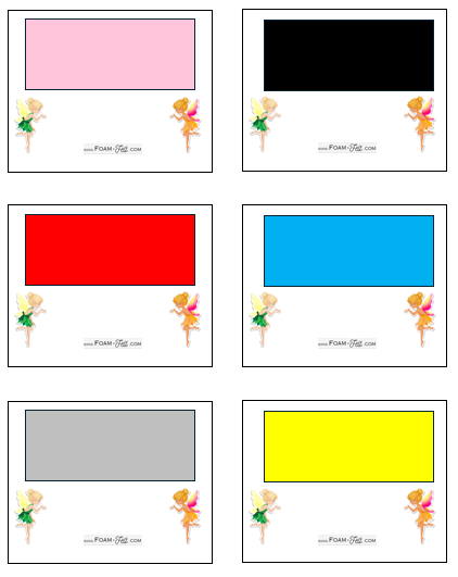 Write the Room-Fairy-Colors and Shapes Activity Digital Download