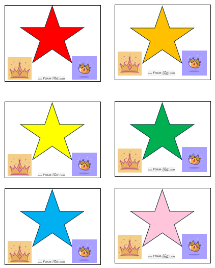 Write the Room-Princess-Colors and Shapes Activity Digital Download