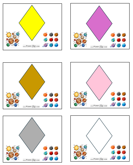 Write the Room-Space-Colors and Shapes Activity Digital Download