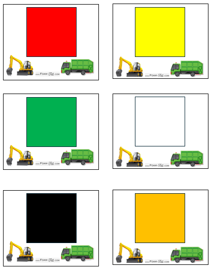 Write the Room-Vehicles-Colors and Shapes Activity Digital Download