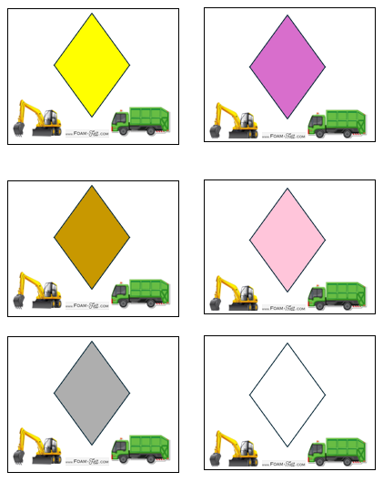 Write the Room-Vehicles-Colors and Shapes Activity Digital Download