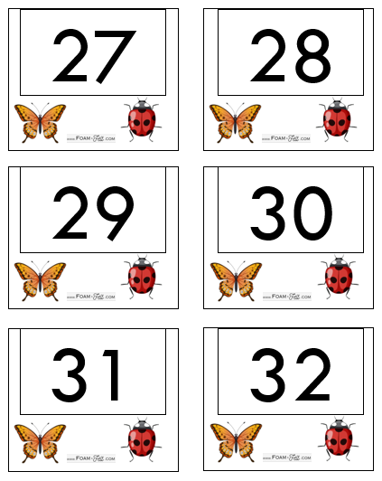 Write the Room-Bugs-Numbers 21-40 Activity Digital Download