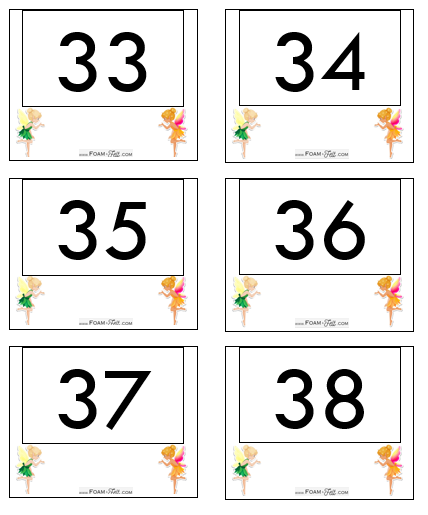 Write the Room-Fairy-Numbers 21-40 Activity Digital Download