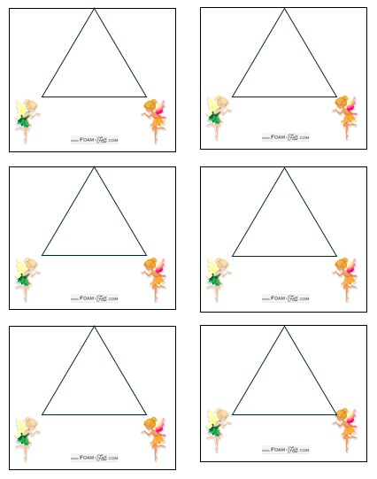 Write the Room-Fairy-Color Your Own Colors and Shapes Activity Digital Download