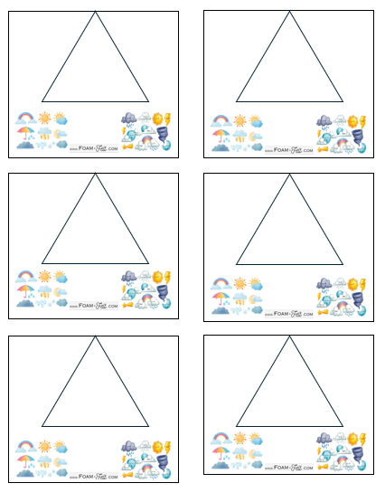 Write the Room-Weather-Color Your Own Colors and Shapes Digital Download