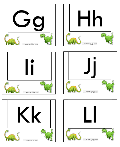 Write the Room-Dinosaur-Alphabet Activity Digital Download