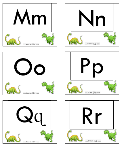 Write the Room-Dinosaur-Alphabet Activity Digital Download