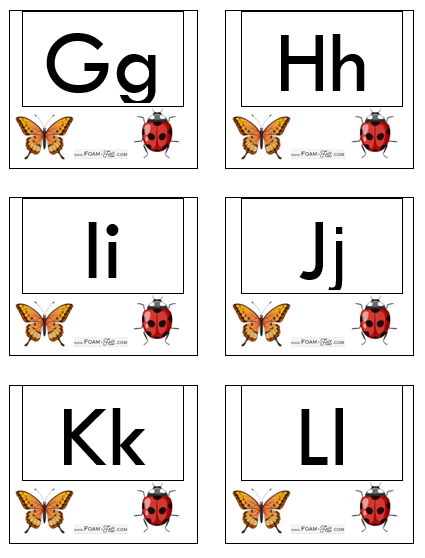 Write the Room-Bugs-Alphabet Activity Digital Download