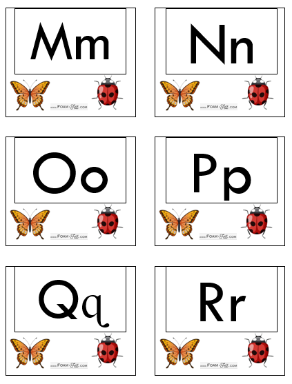 Write the Room-Bugs-Alphabet Activity Digital Download